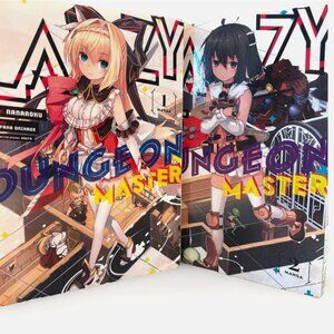 Crazy Dungeon Master Manga Vol 1 & 2 Set English Fantasy Manga First Editions